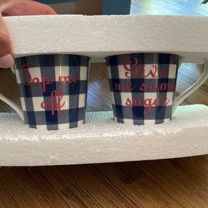 Draper James mug set - brand new in box